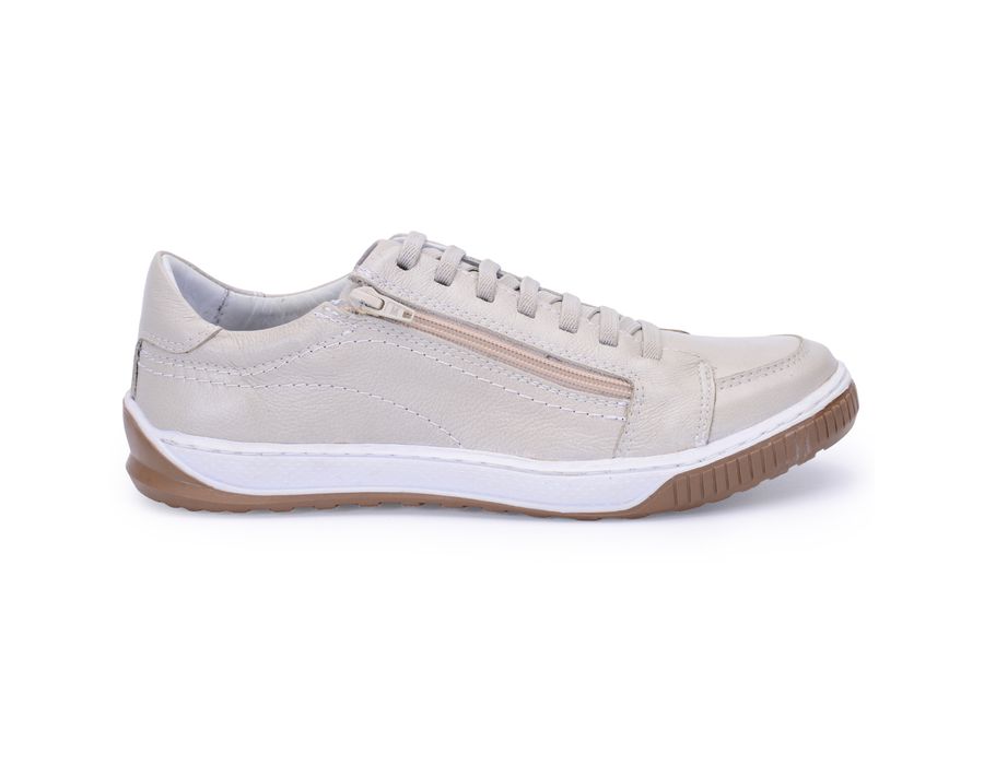Sapatenis Masculino Casual Masculino De Couro Bmbrasil 608/15 Gelo