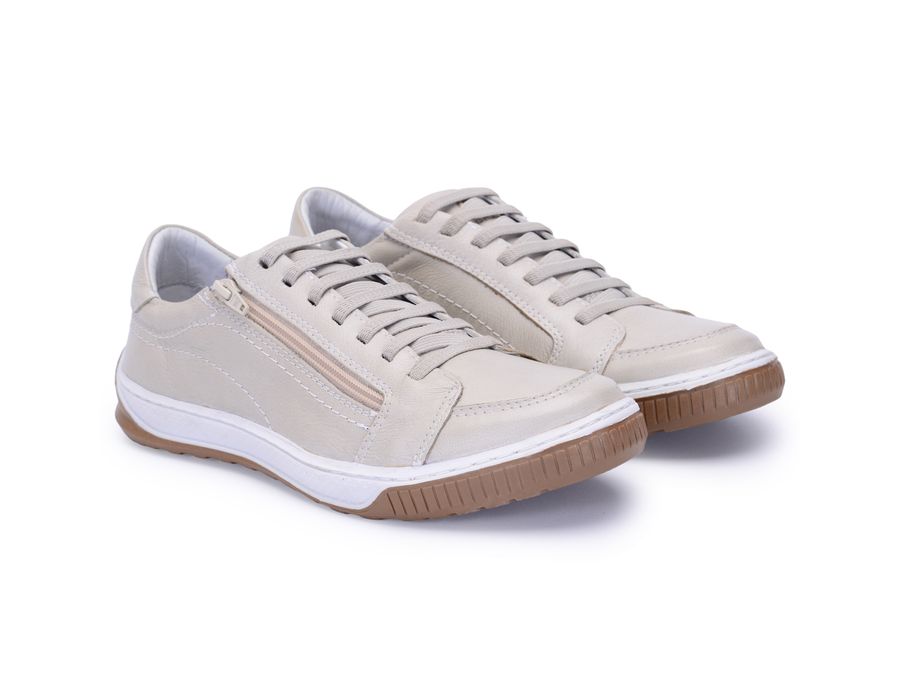 Sapatenis Masculino Casual Masculino De Couro Bmbrasil 608/15 Gelo