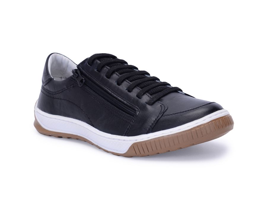 Sapatenis Masculino Casual Masculino De Couro Bmbrasil Sapatenis 608/04 Preto