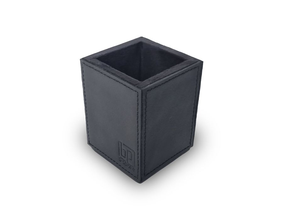 Porta Lápis WorkSpace - PRETO - Couro Legítimo