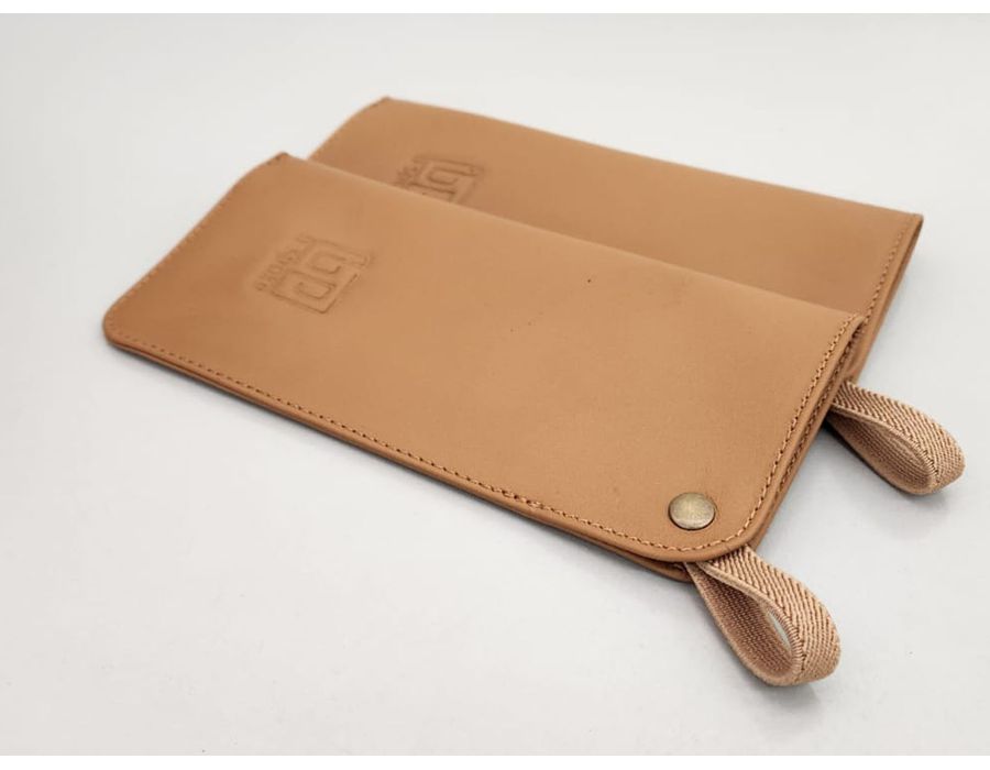 Estojo Porta Óculos Flex - CARAMELO - Kit com 2 peças