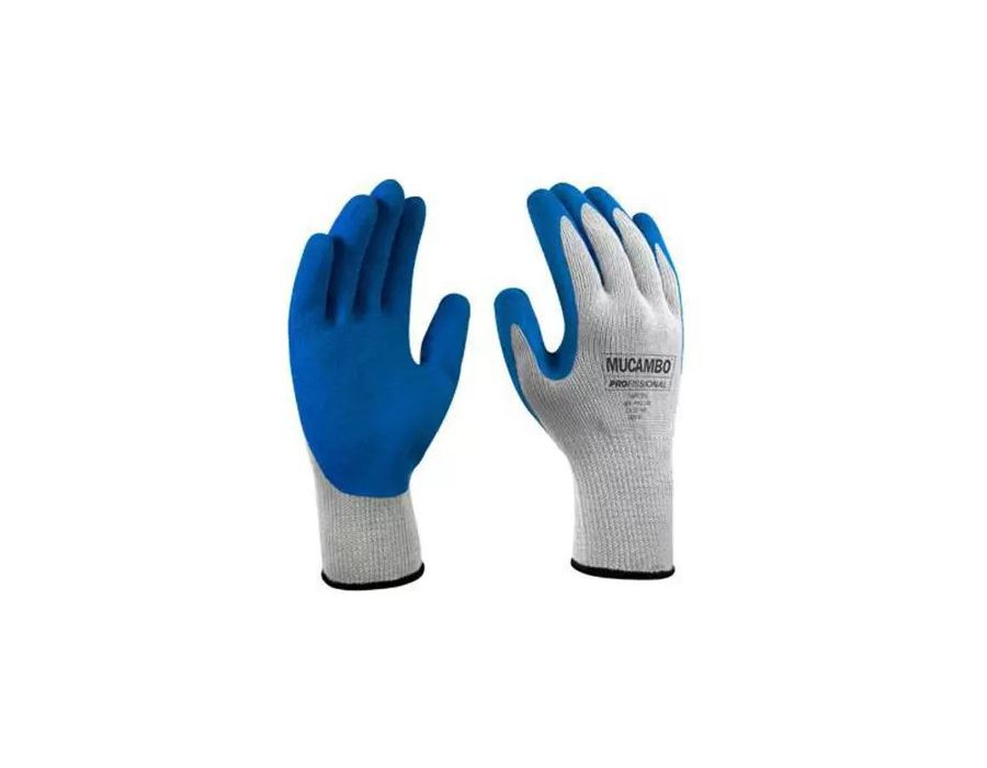LUVA MUCAMBO AZUL PRO-300 TAM 9 | Casa da Borracha