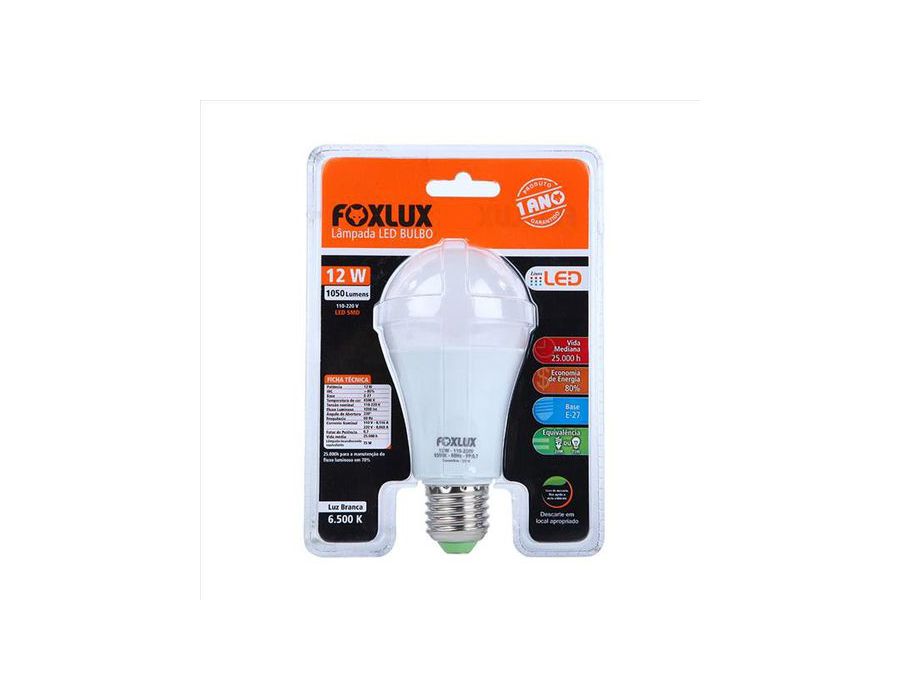 Lampada Led 12w 6500k 