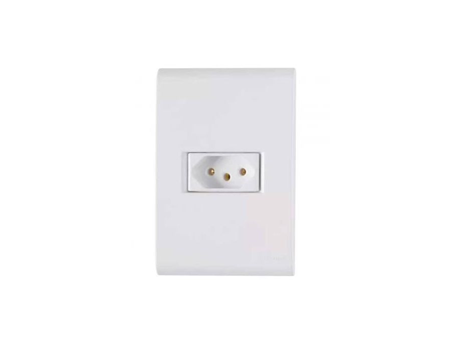 Conjunto 4X2 - 1 tomada 2P+T 10A 250V