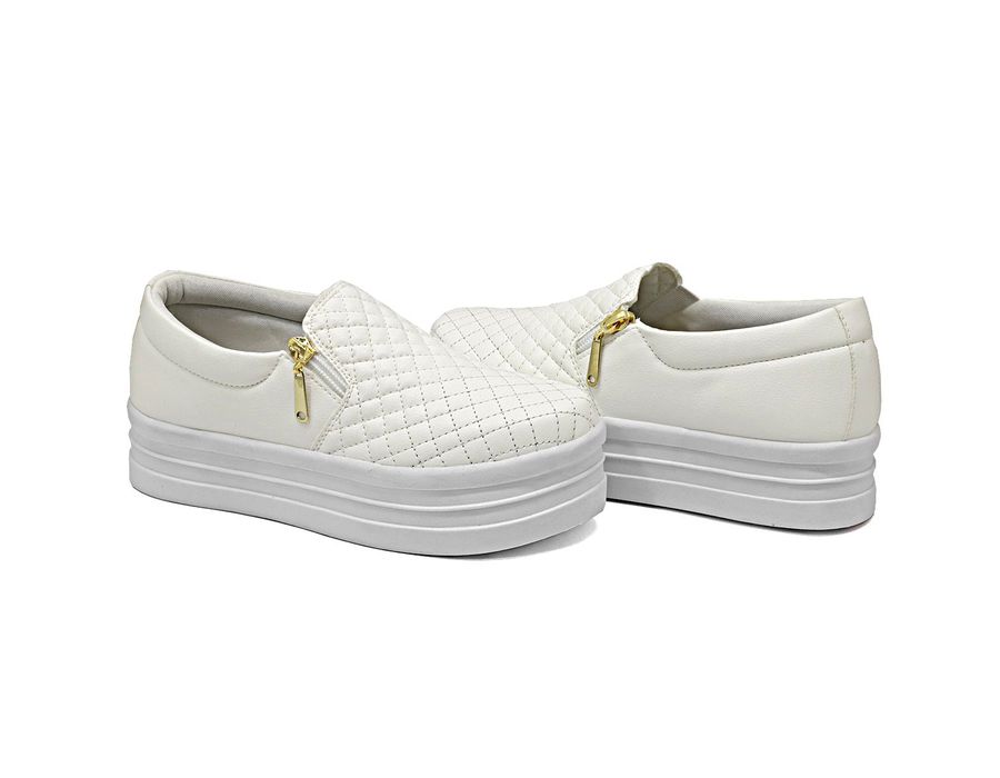 Slip On Matelasse Ziper Lateral DK Shoes 