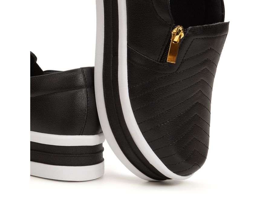 Kit 2 Pares Tênis Dk Nó Frontal e Zíper cost Plataforma