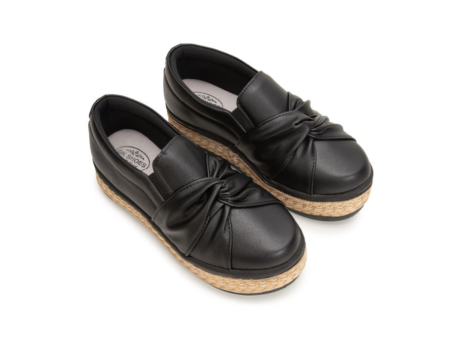 Kit 2 Pares Tênis Dk Nó Frontal e Zíper cost Plataforma