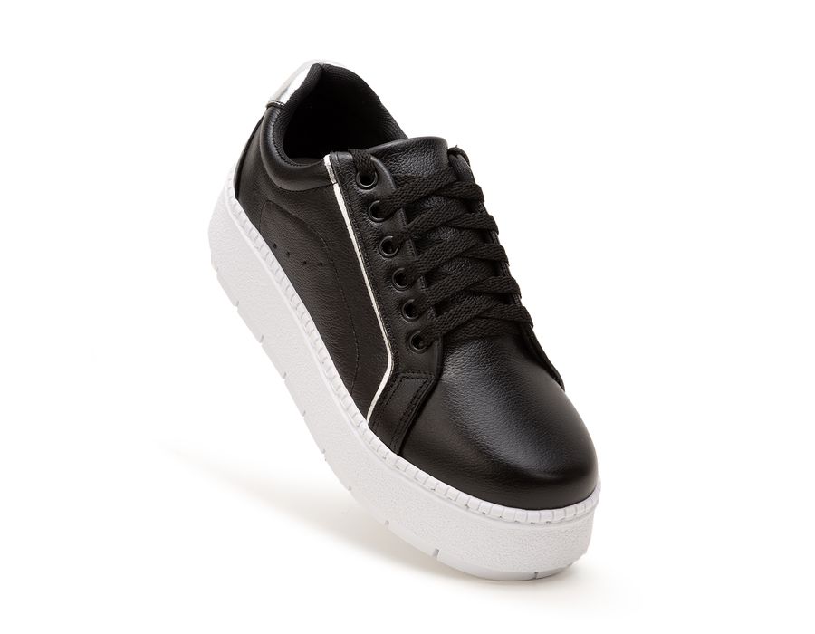 Tênis feminino Casual Preto Danny