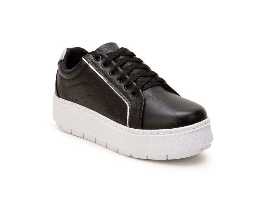 Tênis feminino Casual Preto Danny