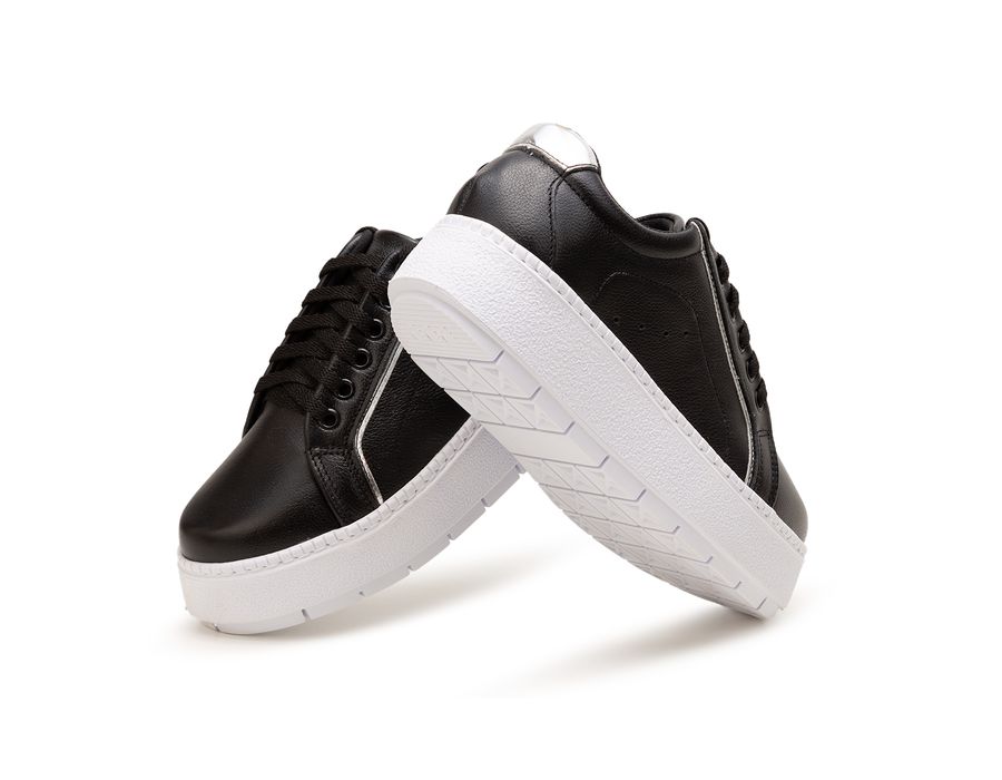 Tênis feminino Casual Preto Danny