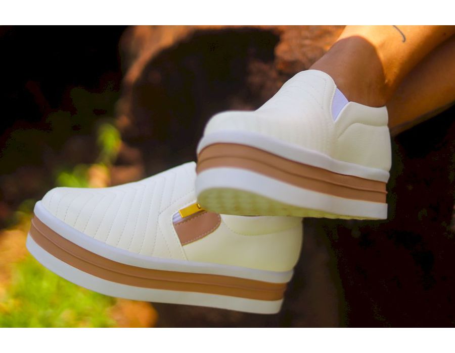 Kit 2 Pares Tênis Dk Calce Fácil Slip Preto e Rose