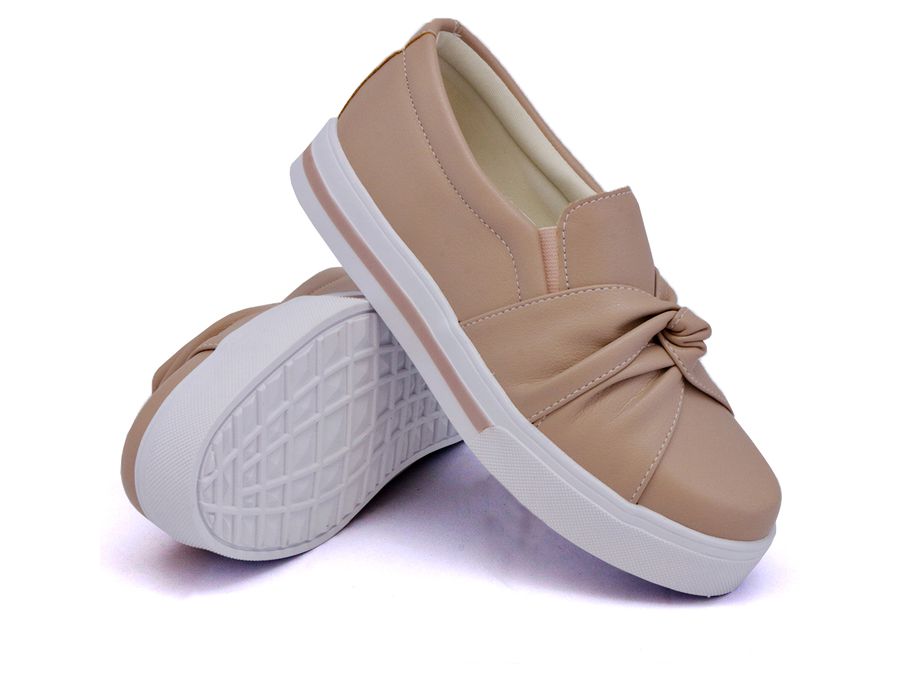 Tênis Slip On Iate Nó Frontal Todo Preto Dk Shoes