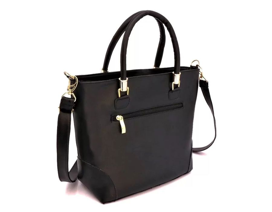 Bolsa Mão E Ombro Com Alça Transversal Dk Shoes Preto