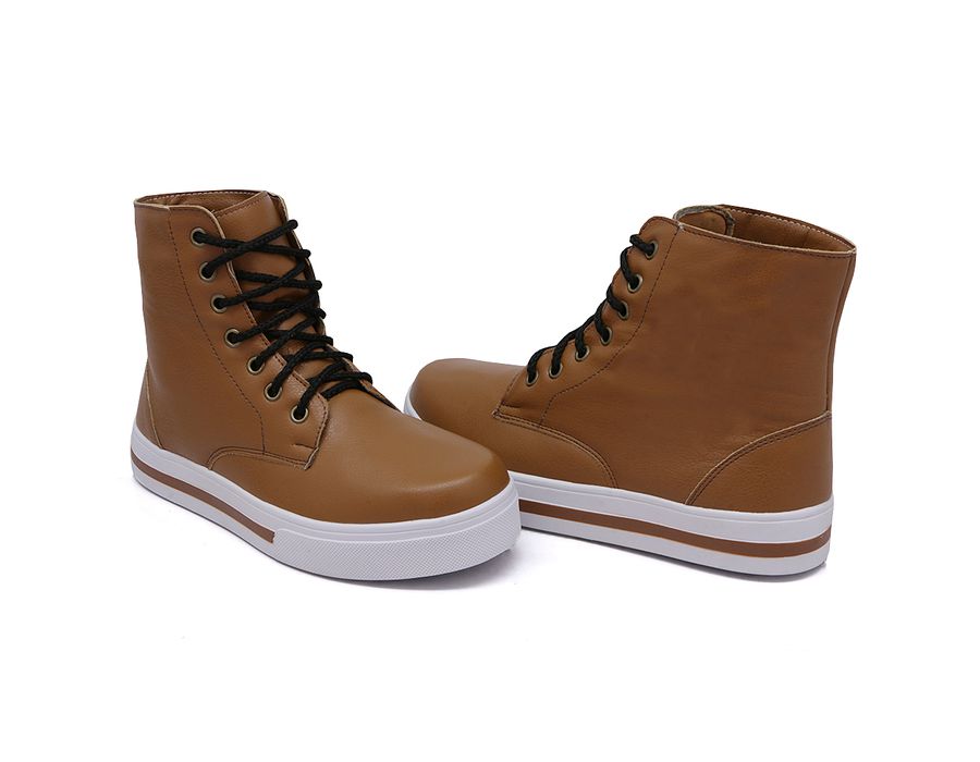 Botinha Pietra Cano Baixo Dk Shoes Caramelo