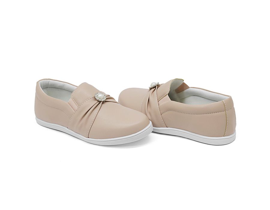 Tênis Slip On Dk Shoes Pérola Solado Baixo