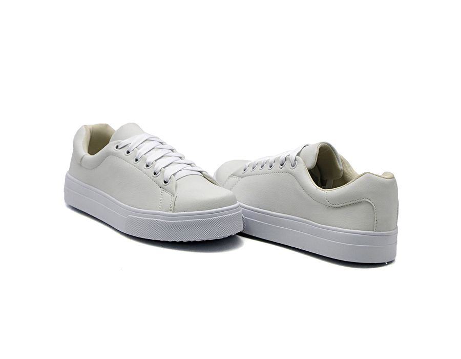 Tênis Casual Cadarço DK Shoes Branco