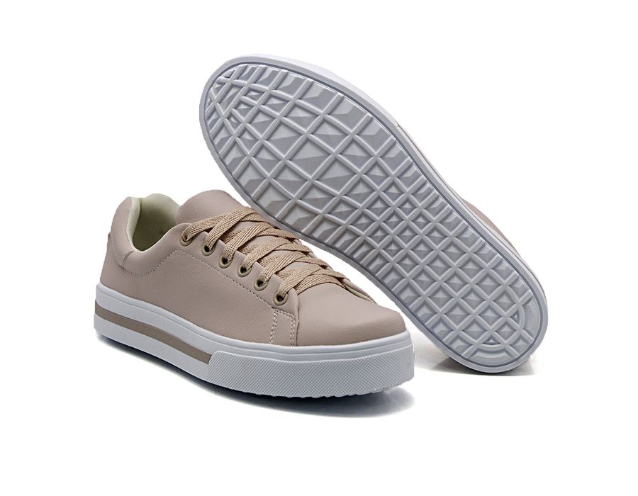 Tênis Casual Cadarço DK Shoes Rose
