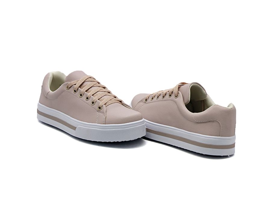 Tênis Casual Cadarço DK Shoes Rose