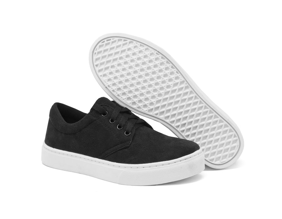 Tênis Casual Dk Shoes Com Cadarço Preto