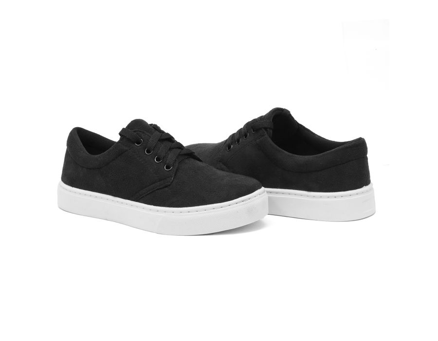 Tênis Casual Dk Shoes Com Cadarço Preto