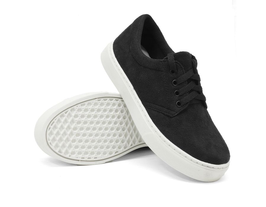 Tênis Casual Dk Shoes Com Cadarço Preto