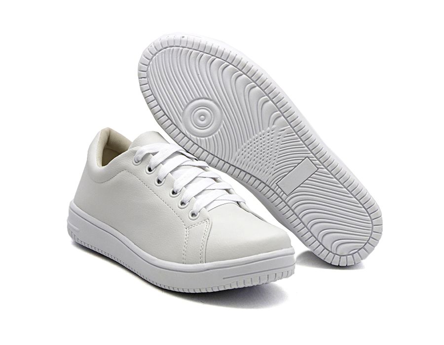 Tênis Casual Branco Siena Dk Shoes Branco