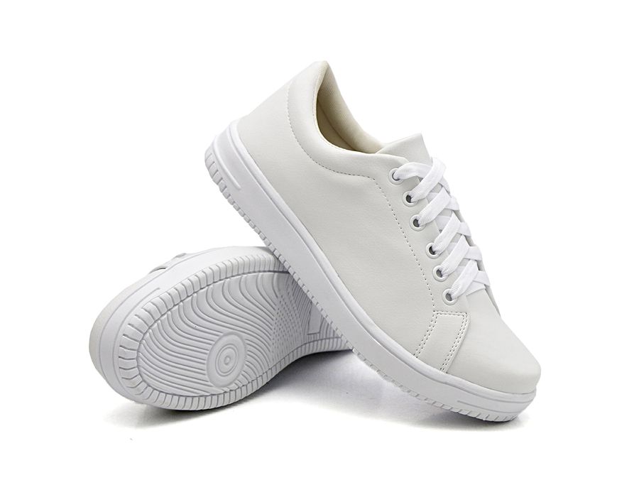 Tênis Casual Branco Siena Dk Shoes Branco