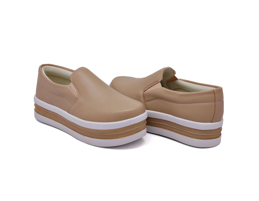 Tênis Dk Shoes Slip On Iate liso Rosê