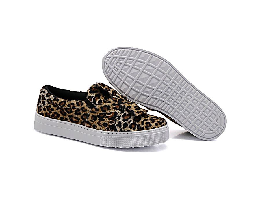 Tênis Iate Alpargata Slip On laço Dk Shoes Onça