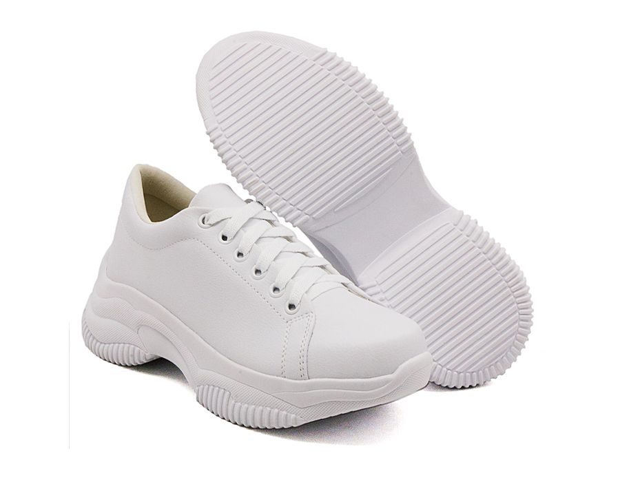 Tênis Siena Chunky Liso DK Shoes Lançamento Branco