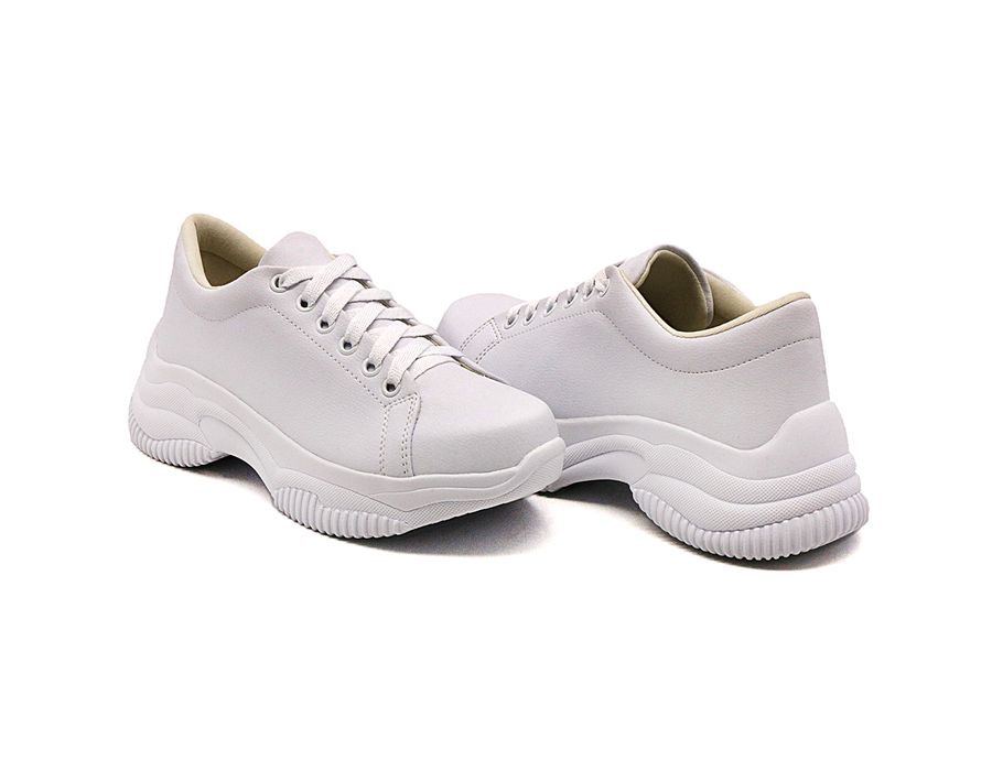 Tênis Siena Chunky Liso DK Shoes Lançamento Branco