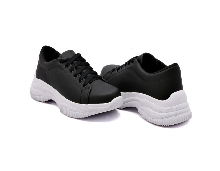 Tênis Siena Chunky Liso DK Shoes Lançamento Preto