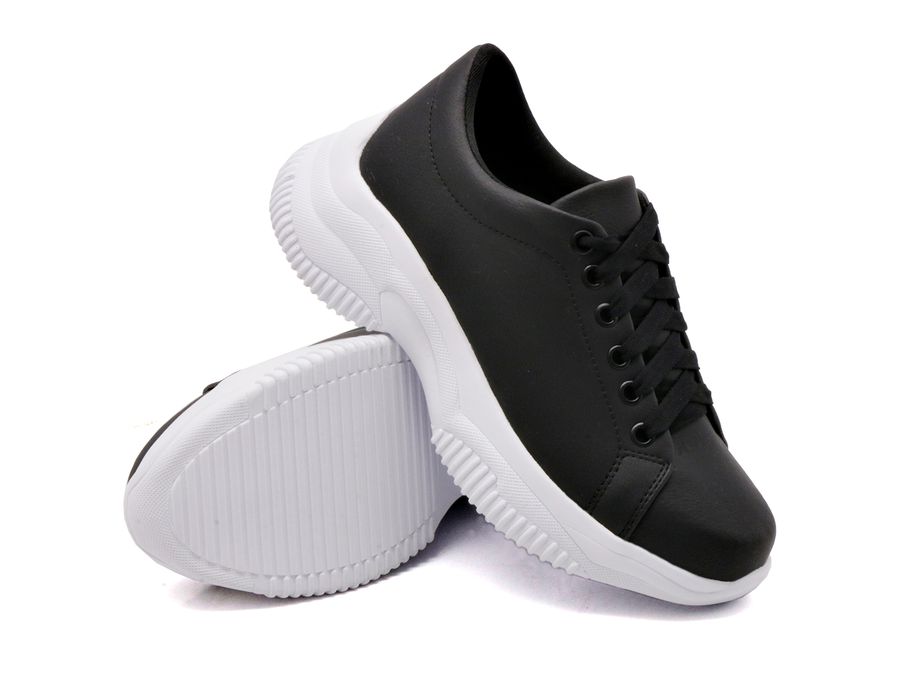 Tênis Siena Chunky Liso DK Shoes Lançamento Preto