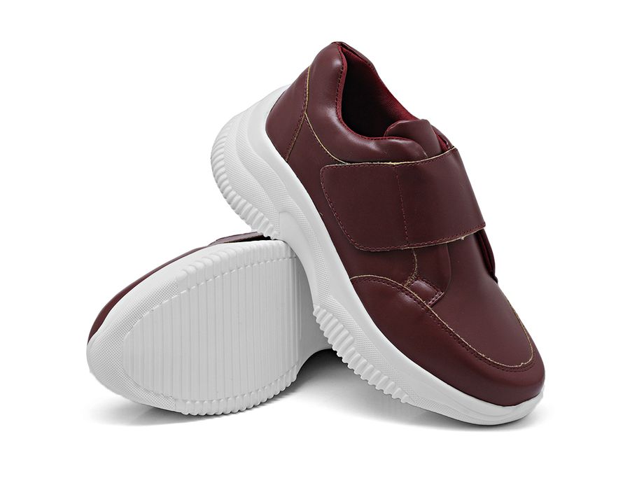 Tênis Chunky Casual Dk shoes Tira Auto Colante Bordo