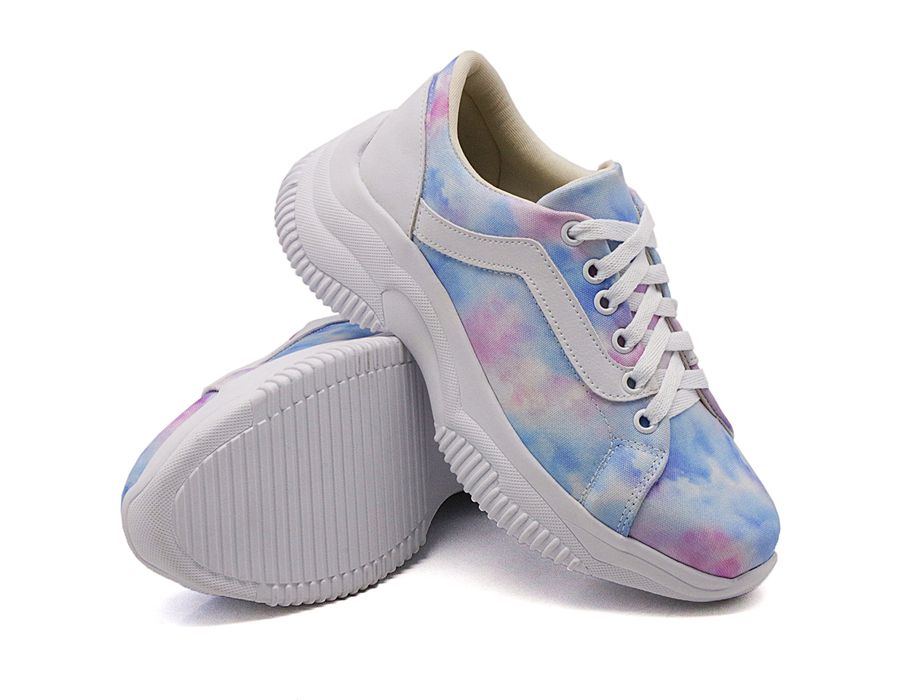 Tênis Casual Chunky com Cadarço DK Shoes TieDie