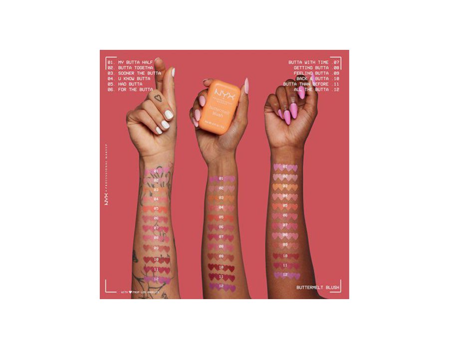 Blush Nyx Makeup Buttermelt 