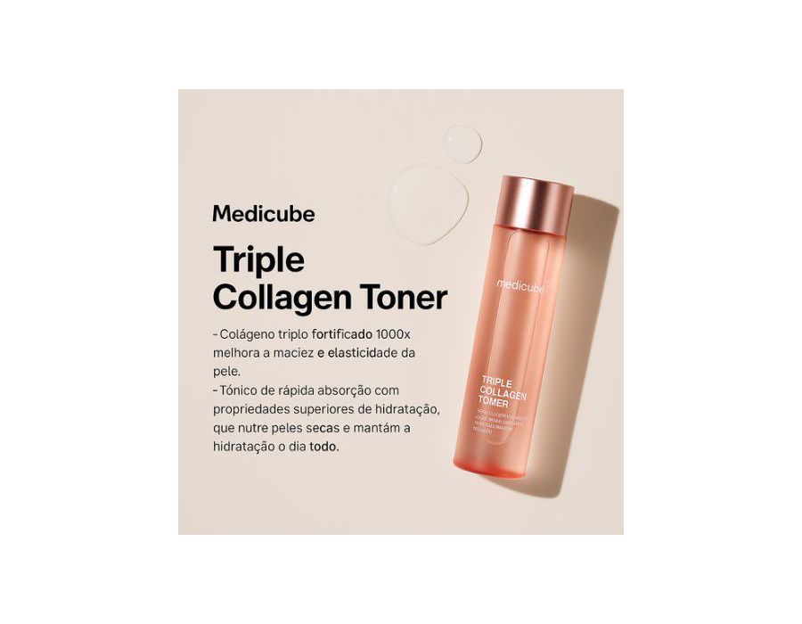 Medicube Toner Triplo De Colágeno 140ml 