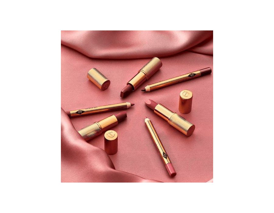 Mini Kit Lapis + Batom Charlotte Tilbury - Lip Cheat P.t / Kissing P.t