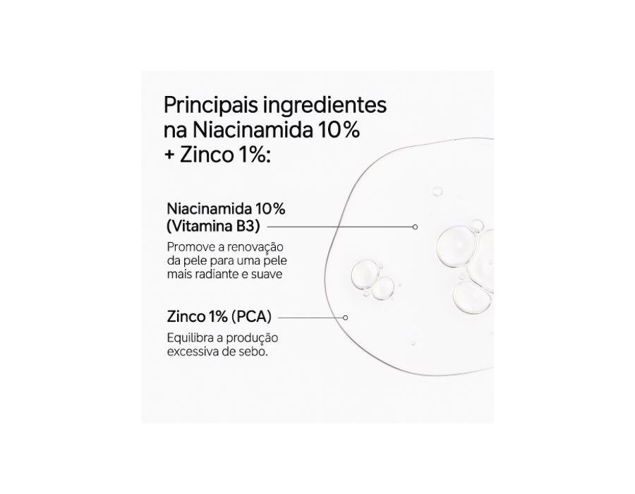 Niacinamide 10% + Zinc 1% 60ml - The Ordinary 