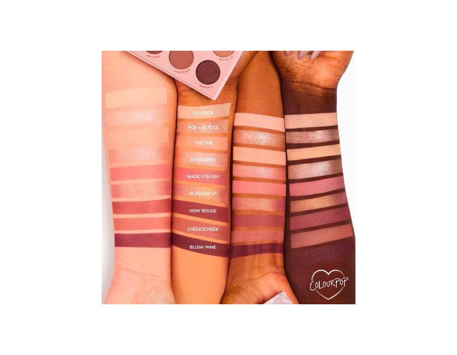 Paleta Blush Crush Colorpop 