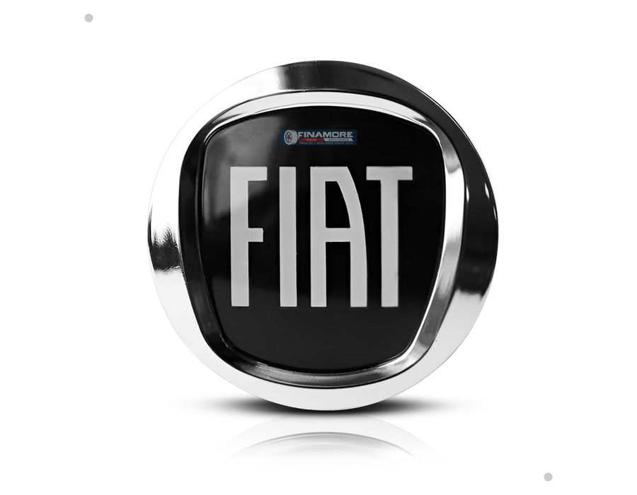 Kit 4 Calotinhas Centro de Roda Fiat Acrílico Black Motion – Encaixe Perfeito + Estilo Esportivo nas Rodas
