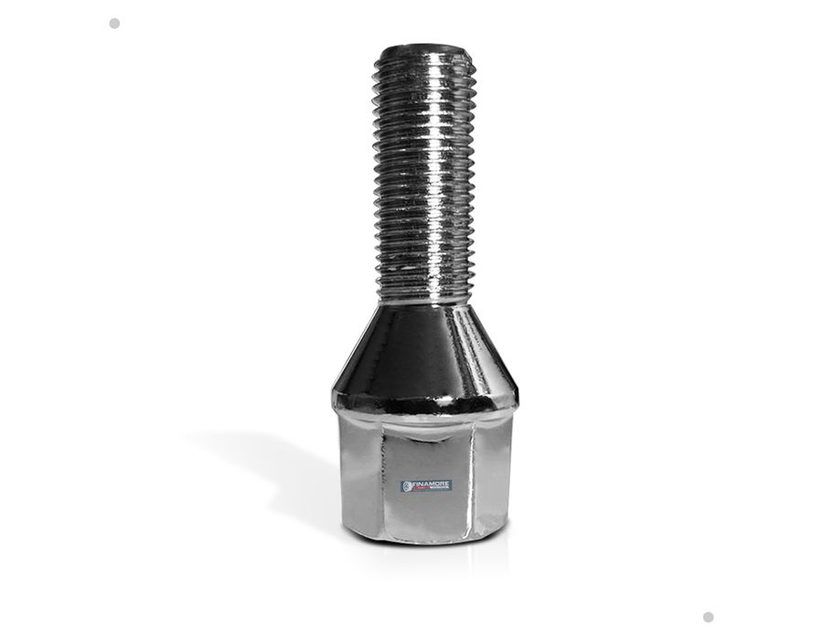 Kit 16 Parafusos Longos Cromados Fiat – Ideal para Rodas com Espaçadores