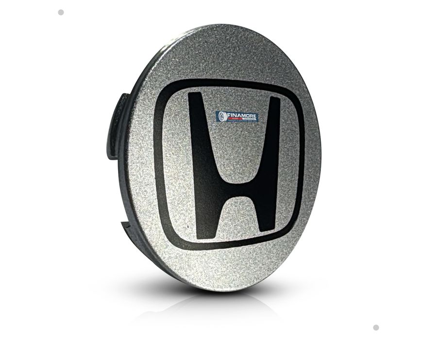 Kit 4 Calotinhas Honda Civic Prata com Emblema – Acabamento Original e Encaixe Perfeito nas Rodas