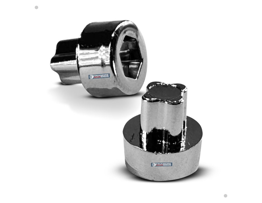 Kit 64 Rebites Allen Cromados para Roda – Estilo Track & Field com Acabamento Premium