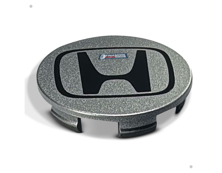 Kit 4 Calotinhas Honda Civic Prata com Emblema – Acabamento Original e Encaixe Perfeito nas Rodas
