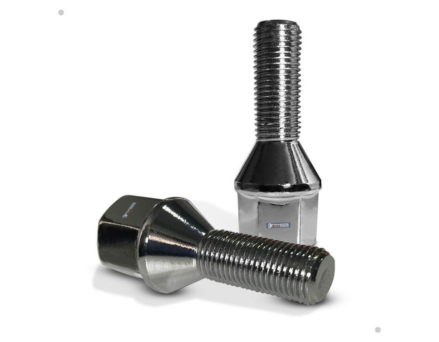 Kit 16 Parafusos Longos Cromados Fiat – Ideal para Rodas com Espaçadores