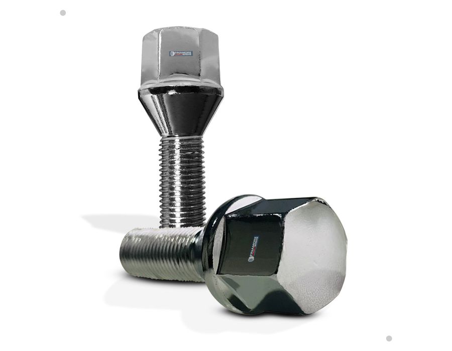 Kit 4 Parafusos Multi Cromados Longos – Ideal para VW - Gol, Saveiro, Voyage, Santana e Passat