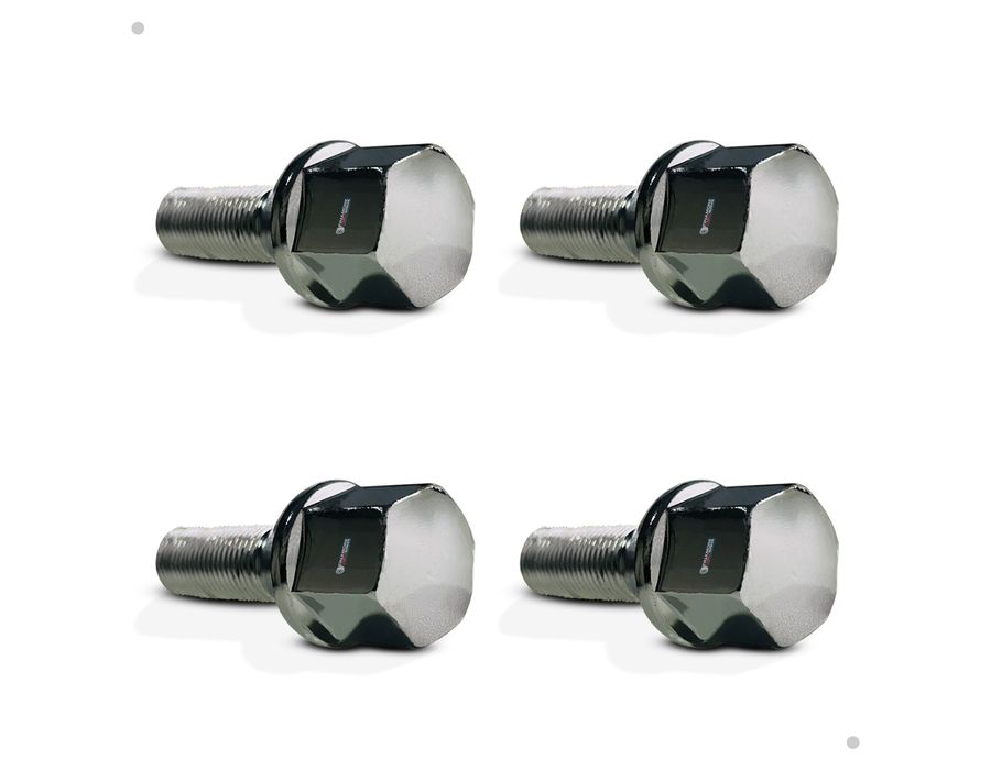 Kit 4 Parafusos Multi Cromados Longos – Ideal para VW - Gol, Saveiro, Voyage, Santana e Passat