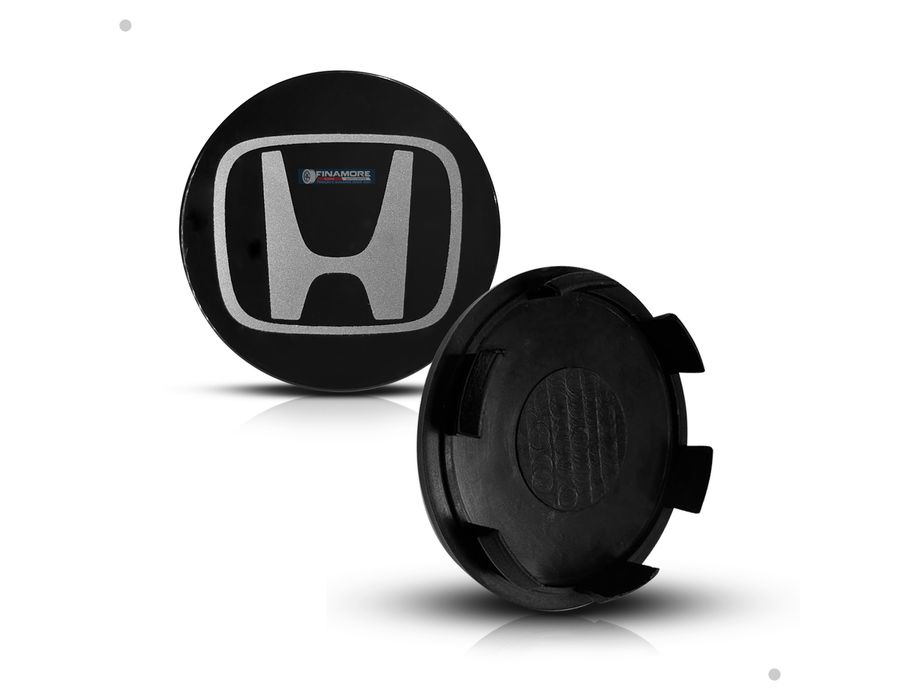 Kit 4 Calotinhas Honda HR-V Preto – Encaixe Perfeito nas Rodas Originais
