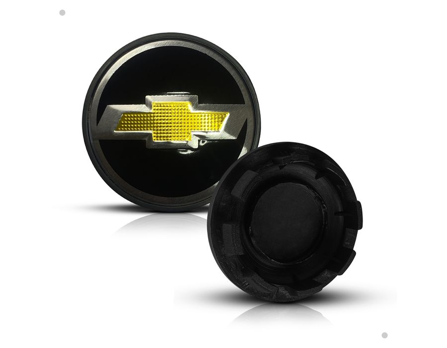 Kit 4 Calotinhas GM Vectra Elite Preto Com Dourado – Encaixe Original, Alta Durabilidade e Visual Sofisticado